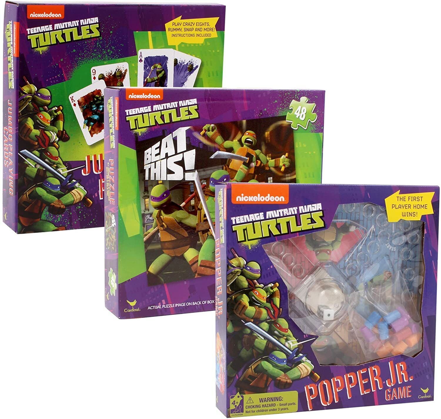 Teenage Mutant Ninja Turtles 3 Games Bundle Pack - Walmart.com
