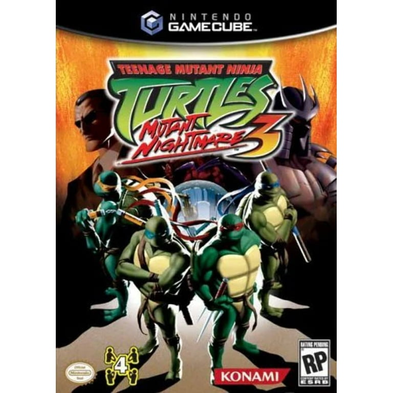 Teenage Mutant Ninja Turtles 3 Mutant Nightmare Nintendo Gamecube