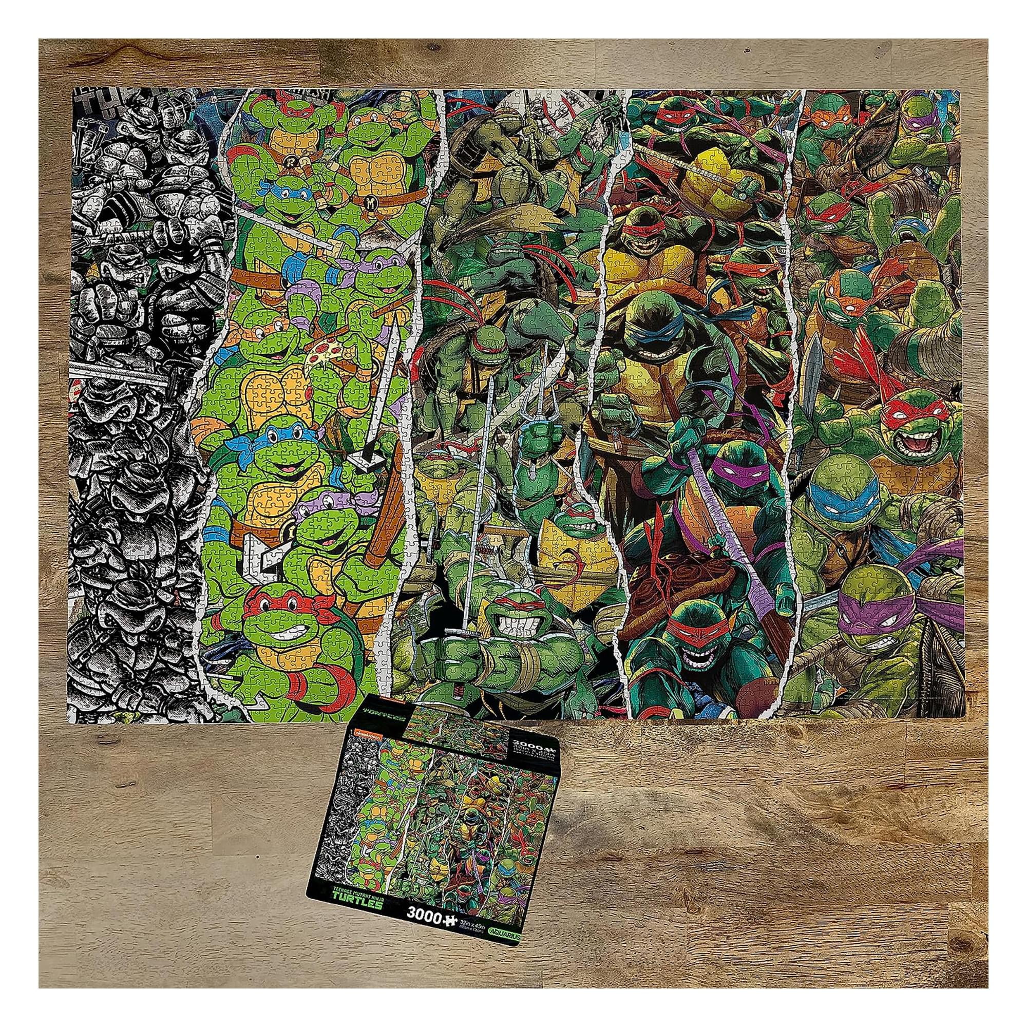 最大15%OFFクーポン Ninja Mutant Teenage Turtles Puzzle Jigsaw Piece 3000 立体パズル