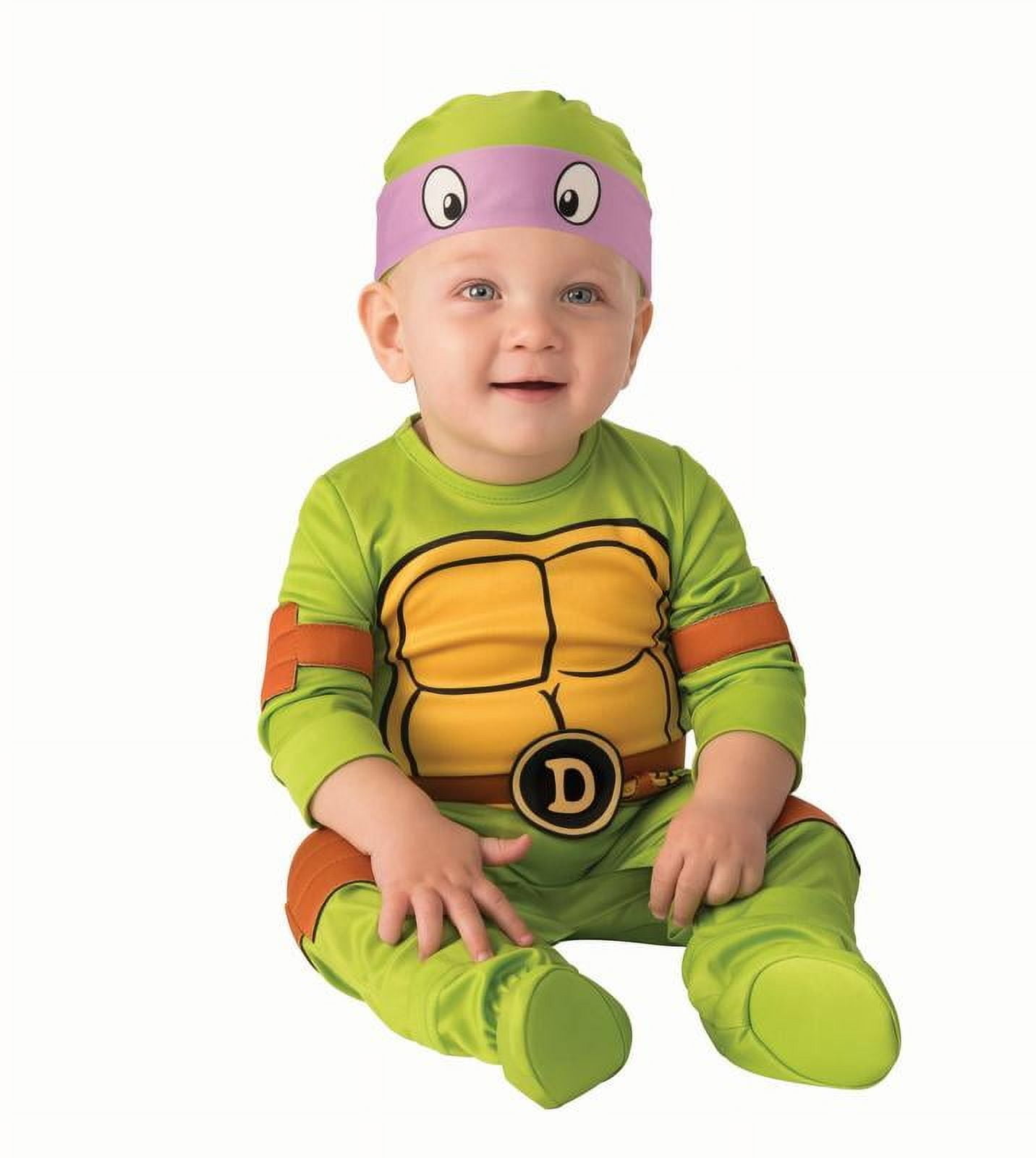 Teenage Mutant Ninja Turtles 4-in-1 Halloween Costume for Infant, Size 12-18M, by Rubies