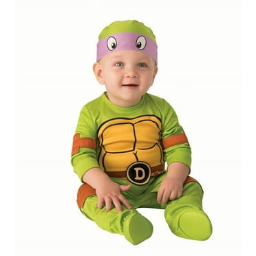 Teenage Mutant Ninja Turtles 4-in-1 Halloween Costume for Infant, Size 12-18M, by Rubies