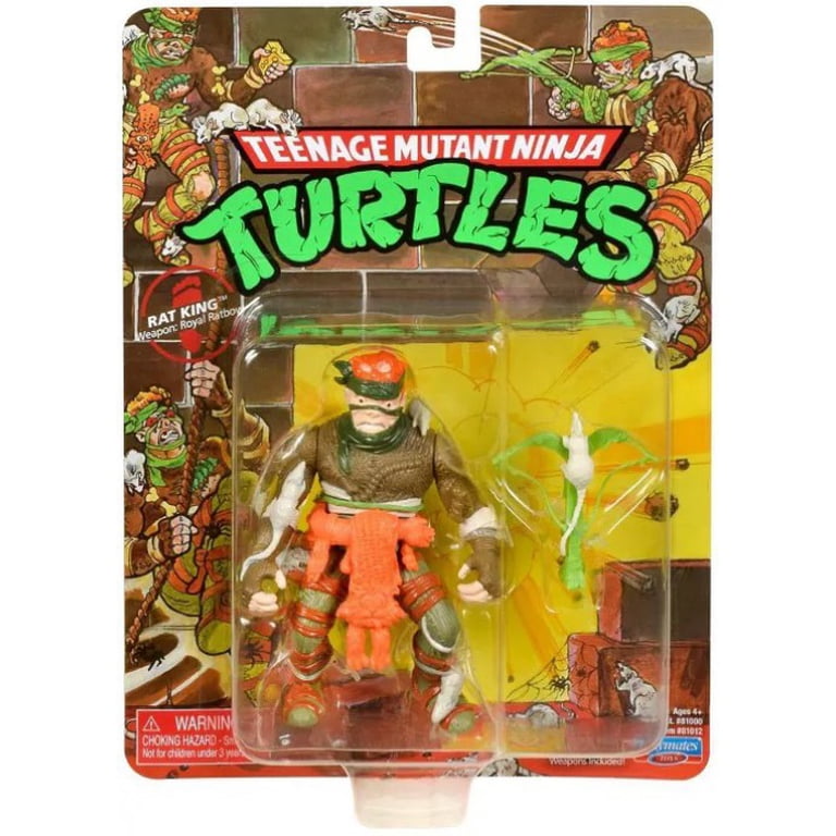 Teenage Mutant Ninja Turtles 40th Anniversary Rat King Action
