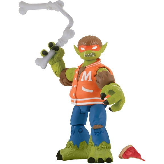 Teenage Mutant Ninja Turtles 5" Wolfman Michelangelo Basic Action Figure