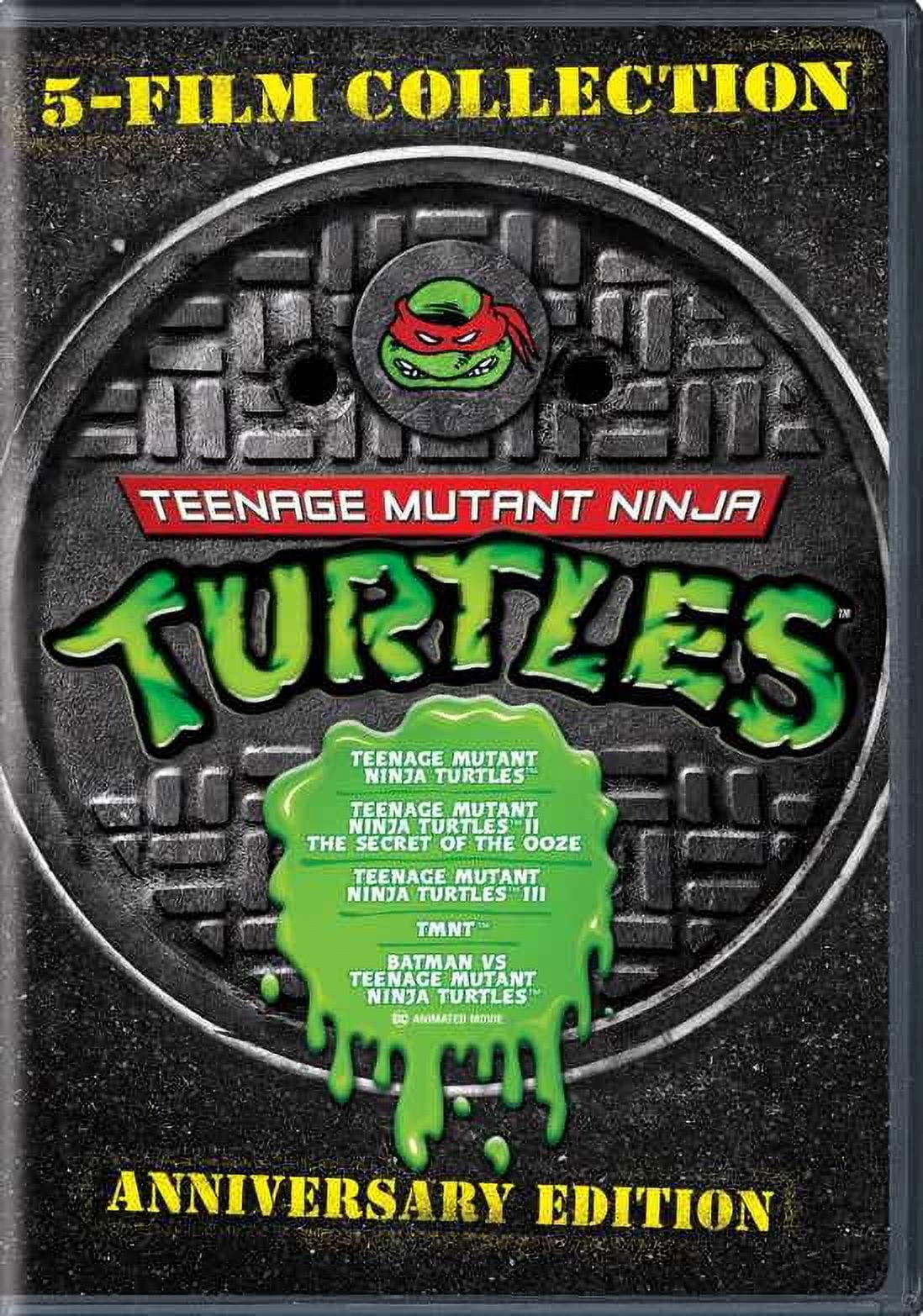 WARNER BROS. Teenage Mutant Ninja Turtles: 5-film Collection (Box Set) [DVD]
