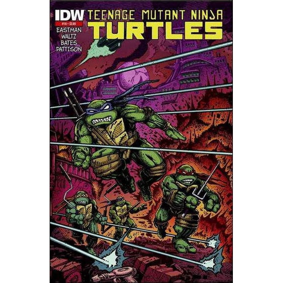 Teenage Mutant Ninja Turtles (5th Series) #18 (2nd) VF ; IDW Comic Book