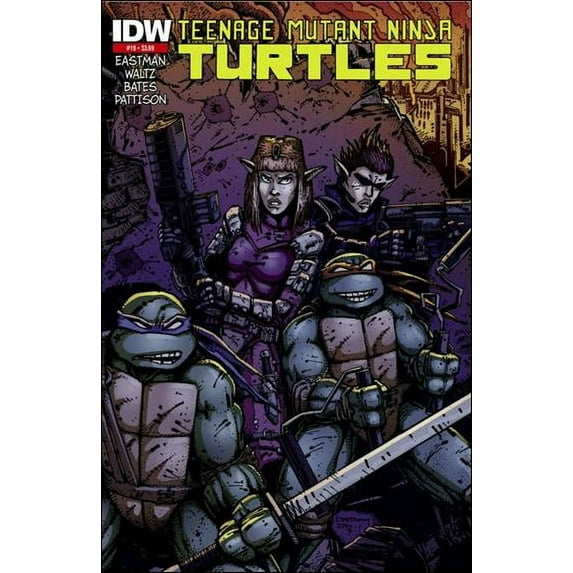Teenage Mutant Ninja Turtles (5th Series) #19 (2nd) VF ; IDW Comic Book