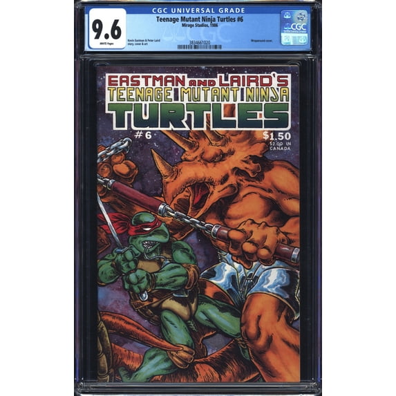 Teenage Mutant Ninja Turtles #6 - CGC 9.6 Comic Book