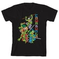 thumbnail image 1 of Teenage Mutant Ninja Turtles 8-Bit Cowabunga Youth Boys T-shirt-Large, 1 of 2