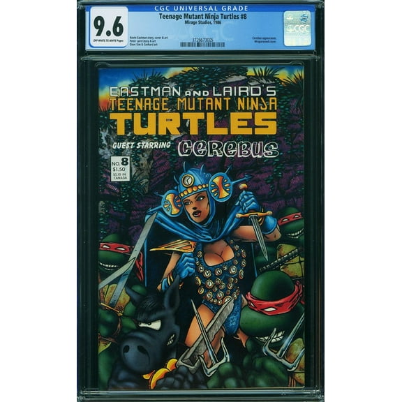 Teenage Mutant Ninja Turtles #8 - CGC 9.6 Comic Book