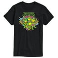 thumbnail image 1 of Teenage Mutant Ninja Turtles - 80s TMNT - Men's Short Sleeve Graphic T-Shirt, 1 of 5