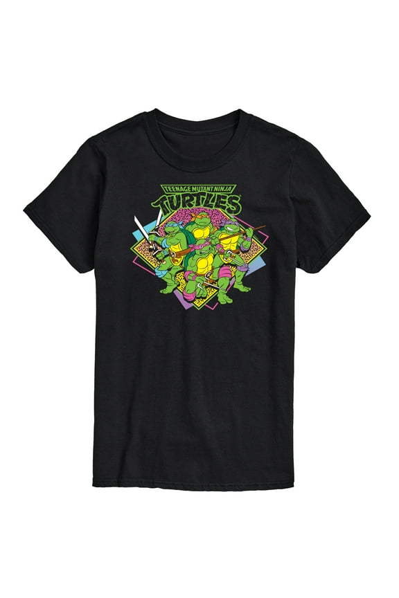 - 80s TMNT - Men's Short Sleeve Graphic T-Shirt