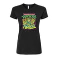 thumbnail image 1 of Teenage Mutant Ninja Turtles - 90S Logo - Juniors Fitted Graphic T-Shirt, 1 of 5