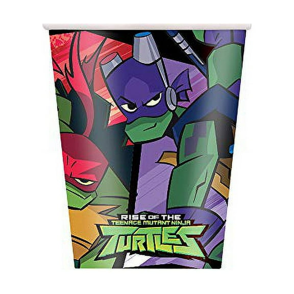 Teenage Mutant Ninja Turtles 9oz Paper Cups (8)