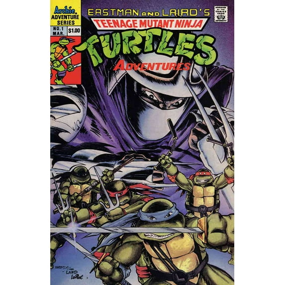 Teenage Mutant Ninja Turtles Adventures (2nd Series) #1 VF ; Archie Comic Book