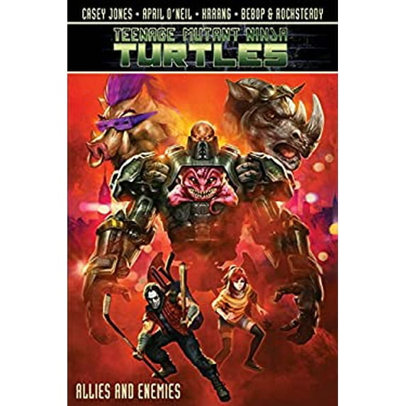 Pre-Owned Teenage Mutant Ninja Turtles: Allies and Enemies (Teenage Mutant Ninja Turtles Graphic Novels) Paperback