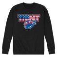 thumbnail image 1 of Teenage Mutant Ninja Turtles - Americana  - Men's Crew Neck Fleece Pullover, 1 of 5
