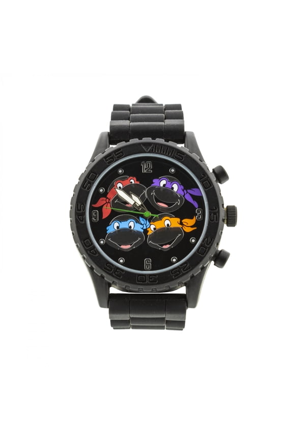 Analog Watch with Silicone Strap