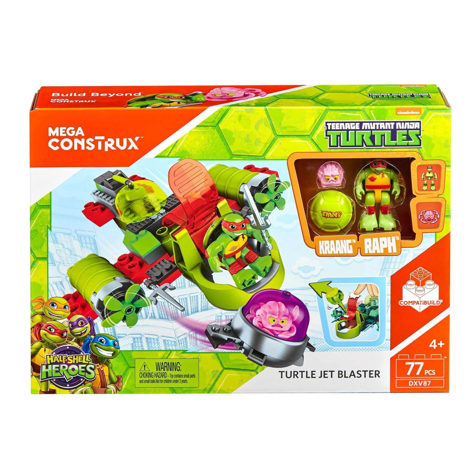 Teenage Mutant Ninja Turtles Animation Turtle Jet Blaster Set Mega ...