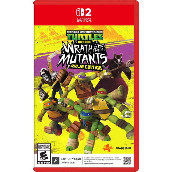 Teenage Mutant Ninja Turtles Arcade: Wrath of the Mutants Ninja Edition - Nintendo Switch 2 Game