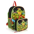thumbnail image 1 of Teenage Mutant Ninja Turtles Backpack with Insulated Lunch Bag, 16", Green, 1 of 7