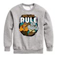 thumbnail image 1 of Teenage Mutant Ninja Turtles - Bad Guys Rule - Toddler & Youth Crewneck Fleece Sweatshirt, 1 of 5