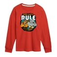 thumbnail image 1 of Teenage Mutant Ninja Turtles - Bad Guys Rule - Toddler & Youth Long Sleeve Graphic Tee, 1 of 5