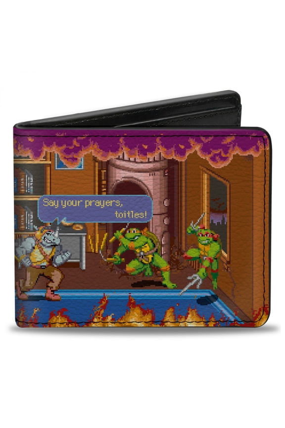 Battle Rocksteady Arcade Bi-Fold Wallet
