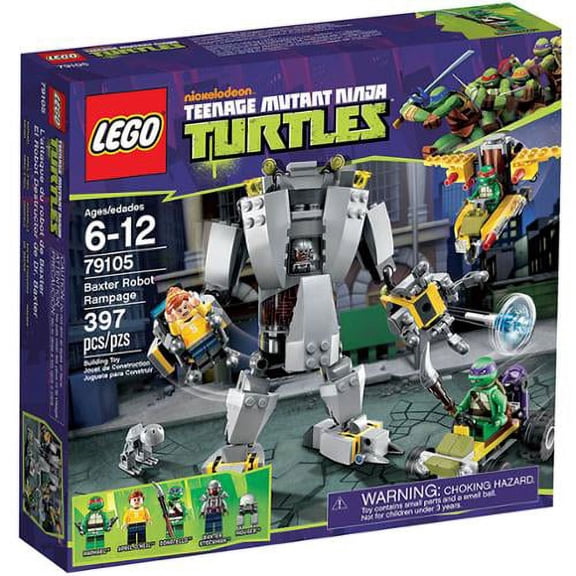Teenage Mutant Ninja Turtles Baxter Robot Rampage Set LEGO 79105