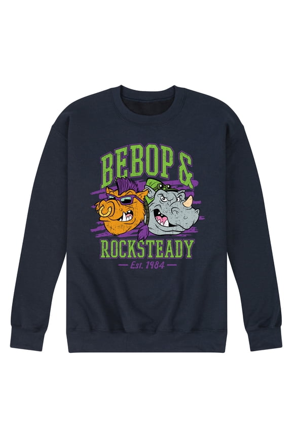 - Bebop Rocksteady - Men's Crew Fleece Sweatshirt