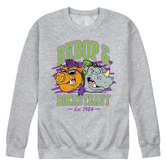 Teenage Mutant Ninja Turtles - Bebop Rocksteady - Men's Crew Fleece Sweatshirt