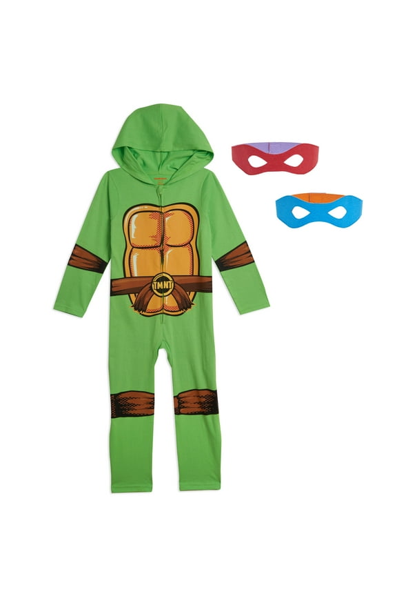 Big Boys Zip Up Cosplay Costume Coverall and Masks Newborn to Big Kid