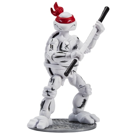 Teenage Mutant Ninja Turtles Black & White Donatello