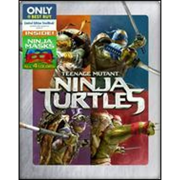 Pre-Owned Teenage Mutant Ninja Turtles [Blu-ray/DVD] [SteelBook] (Blu-Ray 0032429208859) directed by Jonathan Liebesman