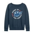 thumbnail image 1 of Teenage Mutant Ninja Turtles - Born Raised USA - Women's Lightweight Long Sleeve Shirt, 1 of 5