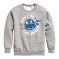 thumbnail image 1 of Teenage Mutant Ninja Turtles - Born Raised USA - Youth Crewneck Fleece Sweatshirt, 1 of 5