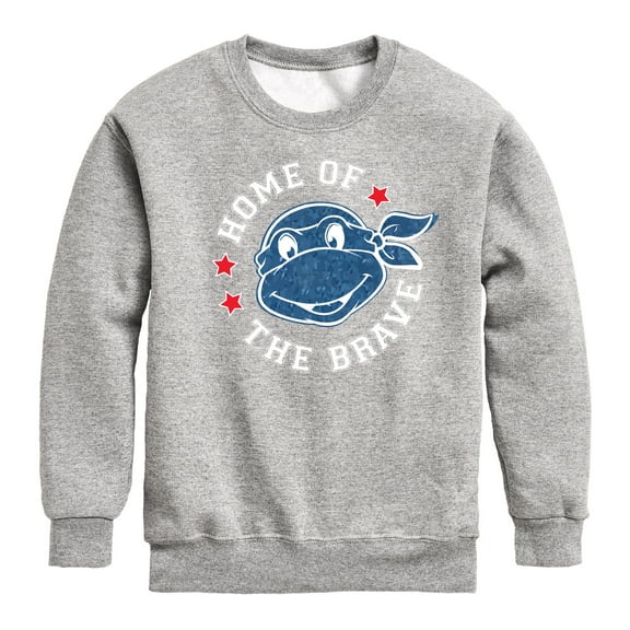 Teenage Mutant Ninja Turtles - Born Raised USA - Youth Crewneck Fleece Sweatshirt