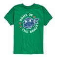 thumbnail image 1 of Teenage Mutant Ninja Turtles - Born Raised USA - Youth Short Sleeve Tee, 1 of 5