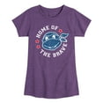 thumbnail image 1 of Teenage Mutant Ninja Turtles - Born Raised Usa - Toddler & Youth Girls Short Sleeve Tee, 1 of 5