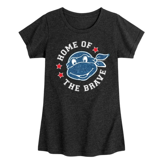 Teenage Mutant Ninja Turtles - Born Raised Usa - Toddler & Youth Girls Short Sleeve Tee