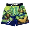 thumbnail image 1 of Teenage Mutant Ninja Turtles Boy's Swim Boardshorts, Size 10/12, 1 of 5
