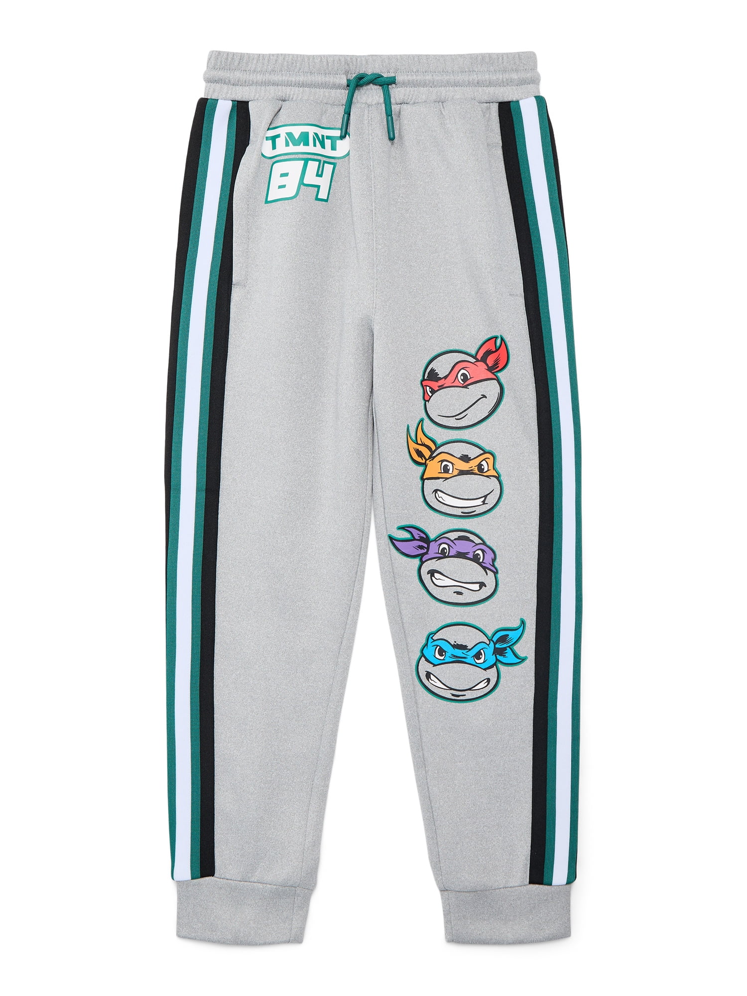 Teenage Mutant Ninja Turtles Boys Active Jogger Pant, Sizes 4-16