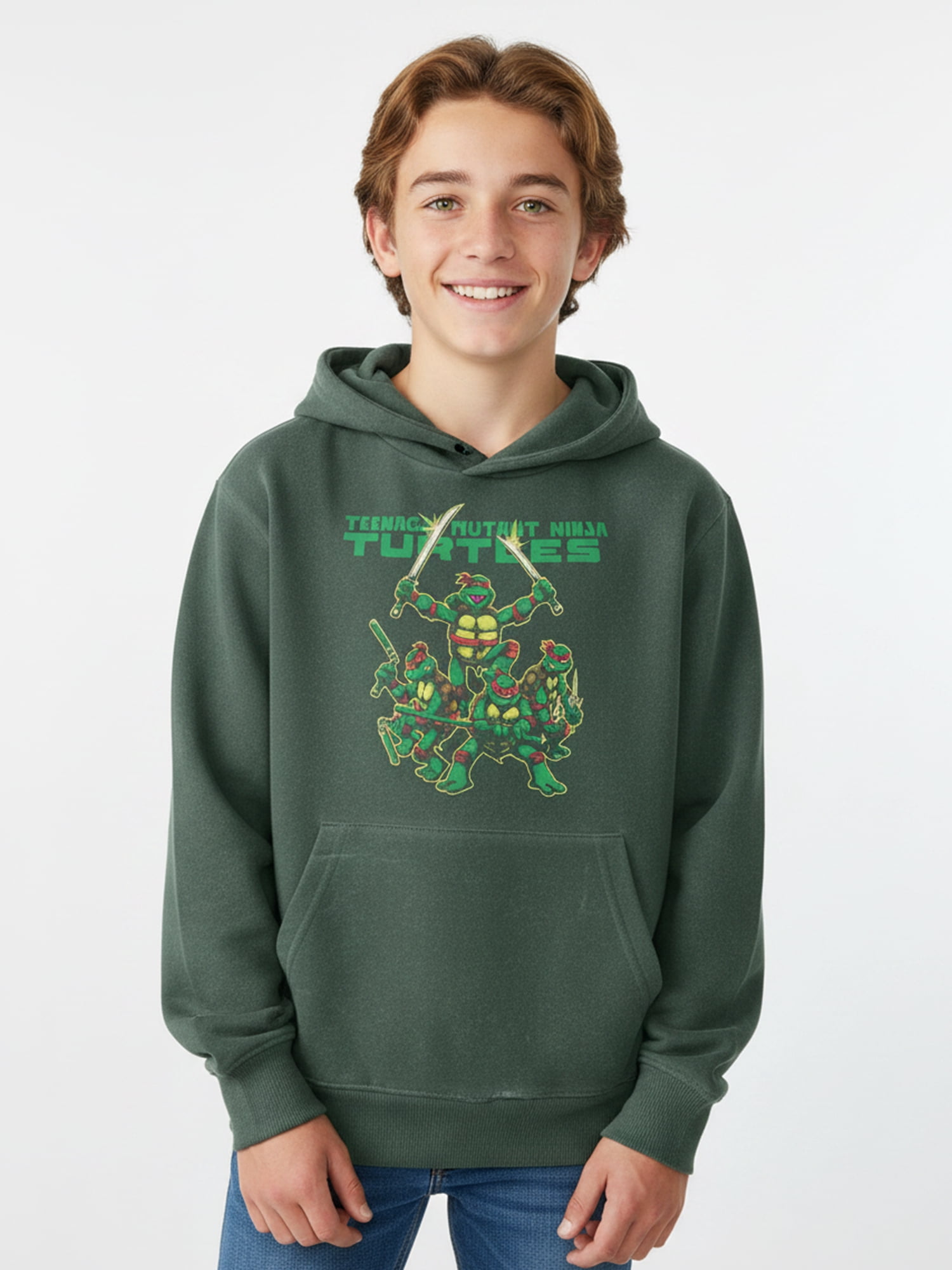 Teenage Mutant Ninja Turtles, Boys' & Big Boys' Elevated Mineral