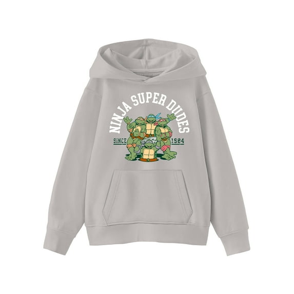 Teenage Mutant Ninja Turtles Kids Graphic Fleece Hoodie, Ninja Superdudes, Sizes 4-18