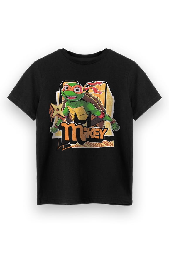 Character Boys Black Short Sleeved T-Shirt | 7-8 Years | Made by Vanilla Underground