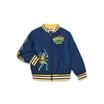 Marvel Toddler/Kids Boy Venom Colorblock Character Graphic Bomber Jacket Deep Blue