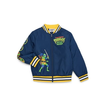 Teenage Mutant Ninja Turtles Boys Bomber Jacket, Sizes 4-16