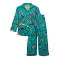 thumbnail image 1 of Teenage Mutant Ninja Turtles Boys Coat Pajama Set, 2-Piece, Sizes 4-12, 1 of 6