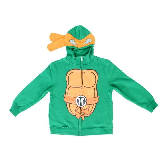 teenage mutant ninja turtles boys costume zip up hoodie sweatshirt