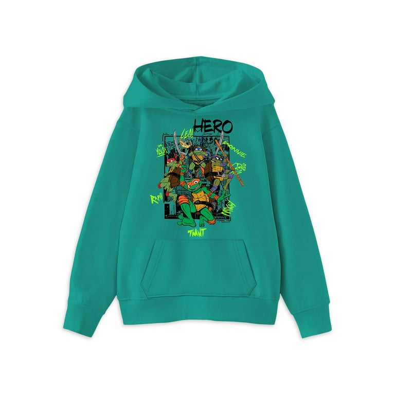 Girls Teenage Mutant Ninja Turtle Super Hero Pullover Sweatshirt