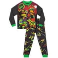 thumbnail image 1 of Teenage Mutant Ninja Turtles Boys Long Sleeve Pajamas Sizes 6-14, 1 of 8